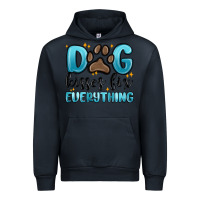 Navy dog kisses fix everything Urban Hoodie - MaliasSmallBusiness