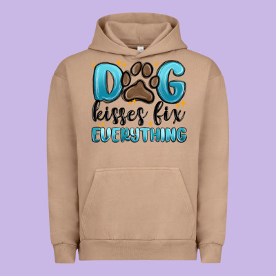 Urban Hoodie dog kisses fix everything