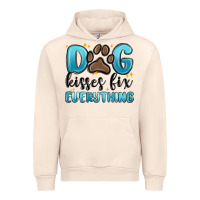 Sandshell dog kisses fix everything Urban Hoodie - MaliasSmallBusiness