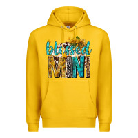 Lemon blessed mini with sunflowers Premium Hoodie - texasbilliewilder