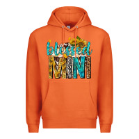 Carrot blessed mini with sunflowers Premium Hoodie - texasbilliewilder