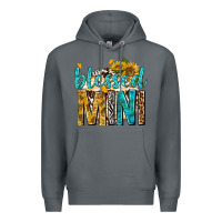 Rock blessed mini with sunflowers Premium Hoodie - texasbilliewilder