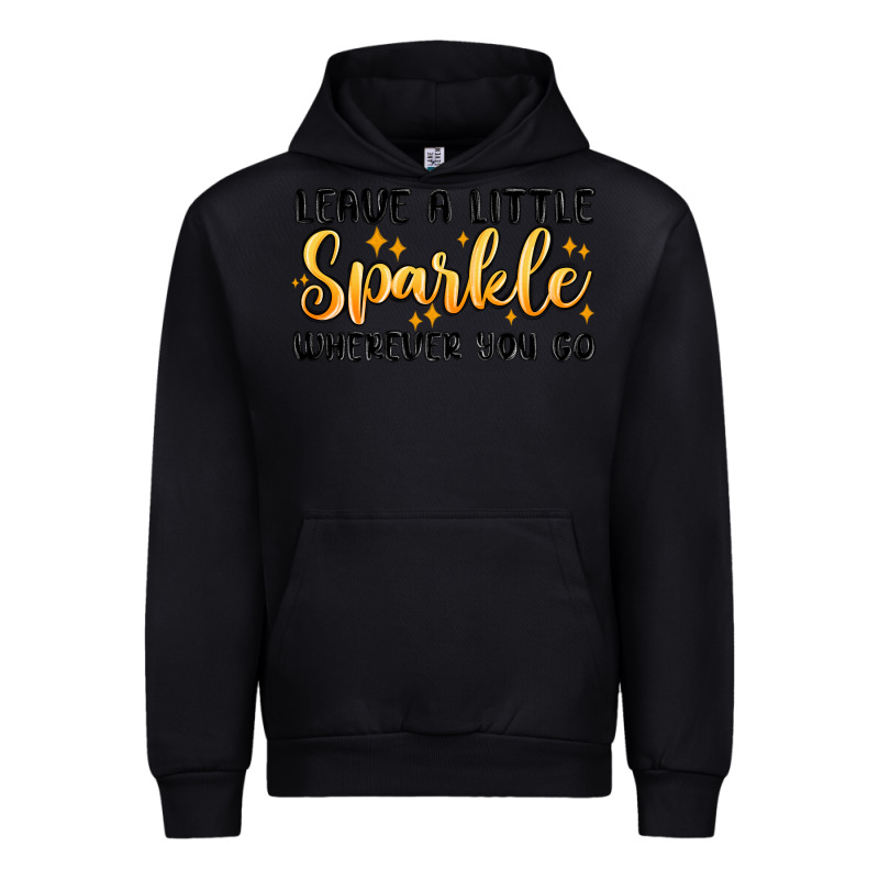 Leave A Little Sparkle Wherever You Go Urban Hoodie by MaliasSmallBusiness | Teevron