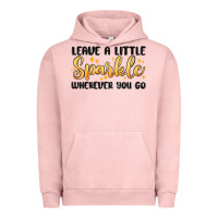Pigment Salmon leave a little sparkle wherever you go Urban Hoodie - MaliasSmallBusiness