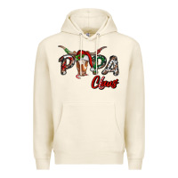 Tofu Papa Claus With Long Horn Western Christmas Premium Hoodie - RanaPortraitStore