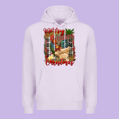 Premium Hoodie Merry Cluckin' Christmas