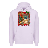 Lilac Merry Cluckin' Christmas Premium Hoodie - RanaPortraitStore
