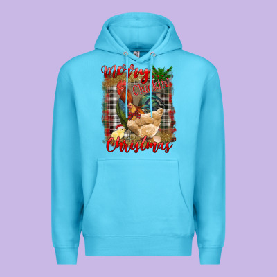 Premium Hoodie Merry Cluckin' Christmas