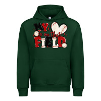 Forest Green my heart is on that field baseball Urban Hoodie - MaliasSmallBusiness