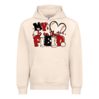 Sandshell my heart is on that field baseball Urban Hoodie - MaliasSmallBusiness