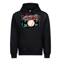 Black baseball mom Urban Hoodie - MaliasSmallBusiness