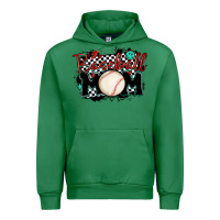 Emerald baseball mom Urban Hoodie - MaliasSmallBusiness