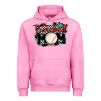 Fuchsia Pink baseball mom Urban Hoodie - MaliasSmallBusiness