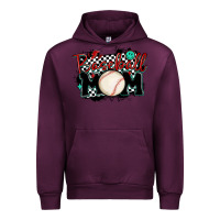 Mauve Wine baseball mom Urban Hoodie - MaliasSmallBusiness