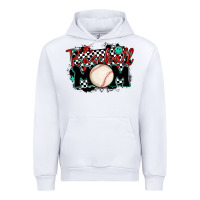 White baseball mom Urban Hoodie - MaliasSmallBusiness