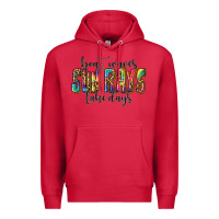 Cardinal boat waves sun rays lake days Premium Hoodie - texasbilliewilder
