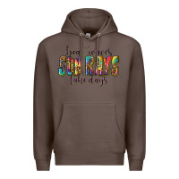 Coffee boat waves sun rays lake days Premium Hoodie - texasbilliewilder