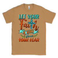 Toasted Coconut Let Your Faith Be Bigger Than Your Fear Classic Tee - BundleAndBundleShop