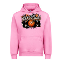 Fuchsia Pink basketball mom Urban Hoodie - MaliasSmallBusiness