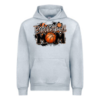 Heather Grey basketball mom Urban Hoodie - MaliasSmallBusiness