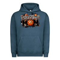 Pigment Midnight Navy basketball mom Urban Hoodie - MaliasSmallBusiness