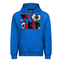 Cobalt my heart is on that field soccer Urban Hoodie - MaliasSmallBusiness