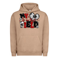 Pigment Burro my heart is on that field soccer Urban Hoodie - MaliasSmallBusiness