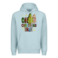 Blue Mist Oh Christmas tree Christmas cake Premium Hoodie - RanaPortraitStore