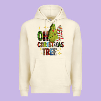 Premium Hoodie Oh Christmas tree Christmas cake