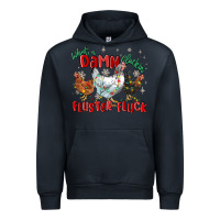 Navy what a damn cluckin' fluster fluck chickens christ Urban Hoodie - MaliasSmallBusiness