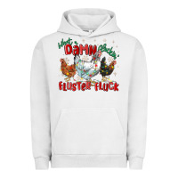 Pigment Lunar Rock what a damn cluckin' fluster fluck chickens christ Urban Hoodie - MaliasSmallBusiness