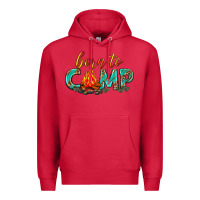 Cardinal born to camp Premium Hoodie - texasbilliewilder