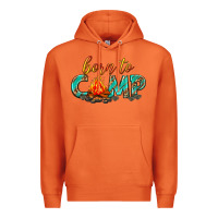 Carrot born to camp Premium Hoodie - texasbilliewilder