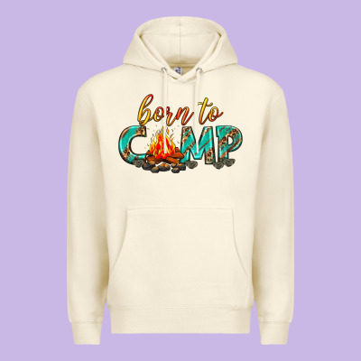 Premium Hoodie born to camp