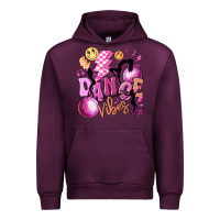 Mauve Wine dance vibes Urban Hoodie - MaliasSmallBusiness