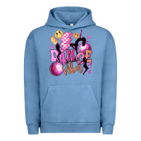 Pigment Pebble Blue dance vibes Urban Hoodie - MaliasSmallBusiness