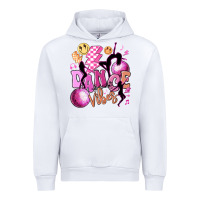 White dance vibes Urban Hoodie - MaliasSmallBusiness