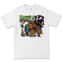 White spooky Premium Tee - SublimationCraftShop
