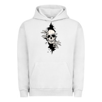 Pigment Lunar Rock skull in the wall file Urban Hoodie - MaliasSmallBusiness