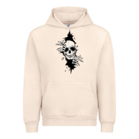 Sandshell skull in the wall file Urban Hoodie - MaliasSmallBusiness