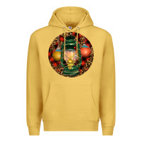 Antique Gold Xmas Lantern Christmas Premium Hoodie - RanaPortraitStore