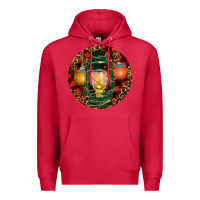 Cardinal Xmas Lantern Christmas Premium Hoodie - RanaPortraitStore