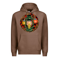 Chestnut Xmas Lantern Christmas Premium Hoodie - RanaPortraitStore