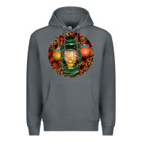 Rock Xmas Lantern Christmas Premium Hoodie - RanaPortraitStore