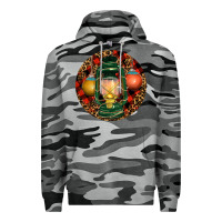 Slate Camo Xmas Lantern Christmas Premium Hoodie - RanaPortraitStore