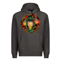 Smoke Xmas Lantern Christmas Premium Hoodie - RanaPortraitStore