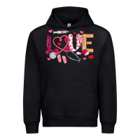 Black love nurse valentines day Urban Hoodie - MaliasSmallBusiness