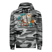 Slate Camo but first coffee Premium Hoodie - texasbilliewilder