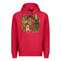 Cardinal camp crew with gnomies Premium Hoodie - texasbilliewilder