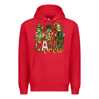 Red camp crew with gnomies Premium Hoodie - texasbilliewilder